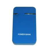 מטען נייד שטוח PowerBank YAN 6600 צבע כחול